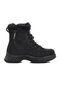 24072-F Black-Emerald Girl's Boots with Fleece Inside