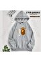سويت شيرت بقلنسوة كبير الحجم مطبوع من Bape Star King (خيطان)