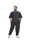 Cotton Oversize T-Shirt - Lace-Up, Bgsm 3353 - 3