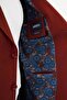 Straight Slim Fit Bag Pocket Wide Collar Punto Stitching Men's Jacket Tile - 40393.24K - 5