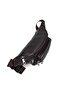 Men's Brown Multi-Pocket Shoulder and Waist Bag - 3