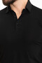 Plain Slim Fit Polo Neck Men's T-Shirt Black - 36827.24Y - 2