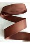 Brown Grosgrain Ribbon. 4 cm 10 Meters One Ball. Krogren Ribbons Ribbons - 5