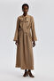 NATURAL TEXTURED BATTERY-OPERATED DRESS