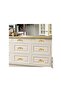 Tas Midye Cupboard Handle 96 mm Gold Yellow Cabinet Drawer Wardrobe Furniture Handle - 3