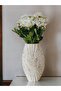 Handmade Oyster Concrete Vase with Nordic Style Marble Effect - 8