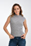 Zero Sleeve Knitwear Knit Turtleneck Body, Sweater, Knitwear Sweater, Sweater