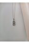 Xupıng Zircon Stone Letter B Steel Necklace