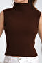 Zero Sleeve Knitwear Knit Turtleneck Body, Sweater, Knitwear Sweater, Sweater - 7