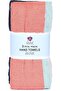 3PCS HAND TOWEL SET YD STRIPE 40X70 CMS - 2
