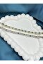 Silver Premium Oxxo Heart Model Zircon Stone Steel Bracelet - 7