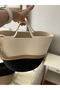 Design Straw Bag Straw Shoulder Bag Beach Bag Day Bag - 3