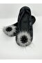 Elegance and Comfort Together: Grape Stoned Home Flats Booties - 2