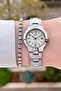 Metallic Color Women's Wristwatch - 3