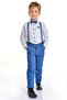 Colorful Trousers Shirt Boy Suit Indigo - 4
