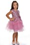 Sequined Tutu Tutu Party Dress Pink - 2