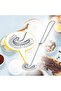 Stainless Steel Whisk Spiral Beater Sauce Egg Beater Stainless Omelette Whisk Spring Loaded