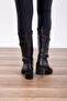 Genuine Leather Zippered Boots for Women - 5