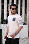 Melon Print Detailed Oversize Short Sleeve T-Shirt - 2428