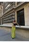 Women's Long Satin Skirt - 3