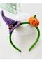 Pumpkin with Witch Hat Halloween Icons Handmade Crown Suitable for All Age Groups - 3