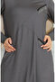 Gray Tunic and Trousers Double Set - Tassel Detailed 20042-05 - 4