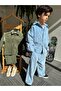 Boy's Style Velvet Set - 2