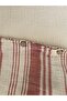 100% Cotton Muslin Duvet Cover Set Double Size with Tile Stripes and Elasticated Flat Sheet 200X220 cm - 4