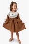 Baby Girl Dress Girls' Dress Birthday Party Wedding Long Sleeve Lined Dress - 3