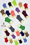 3 Pairs Women's Winter Reverse Towel Embossed Mixed Color Booties Socks - 8