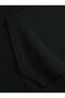 Black Printed 2 Thread Raised Sweatshirt - 3
