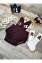 Handmade Cookie Man Concept Baby Boy Salopet Bow Tie Salopet Socks Crown Set - 4