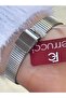 Special Design Steel Cord Cornered Dial Women's Wristwatch - 3