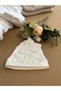 Lilac Branch Floral Scallop Collar Newborn Jumpsuit and Hat - 5
