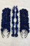 Navy Blue Bridesmaid Bracelet 5 Pcs, Bridesmaid Crown (Plastic) 5 Pcs, Bachelorette Party, 10 Piece Set - 3