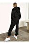Women's Lotus Printed Hooded Tracksuit Set - 2
