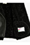 Leather Look Vest with Plush Detail and Zipper Pockets - 6