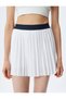 Slim Fit Pleated Tennis Skirt with Shorts - 5