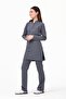 Ultralycra Modest - Lycra Doctor Nurse Hijab Uniform Set, Asphalt - 3