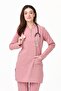 Ultralycra Modest - Lycra Doctor Nurse Hijab Uniform Set, Bronze Pink - 4