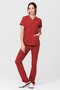 Ultralycra Spaniard - Lycra Doctor Nurse Uniform Set Scrubs Uniform Surgical Suit (Women), Dirt - 3
