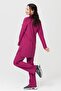 Ultralycra Modest - Lycra Doctor Nurse Hijab Uniform Set, Cherry - 4