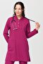 Ultralycra Modest - Lycra Doctor Nurse Hijab Single Top Jersey, Cherry