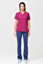 Ultralycra Harmony/Spaniard - Lycra Doctor Nurse Uniform Set (Women), Cherry/Storm Blue - 5