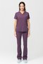 UltraLycra Spaniard - Stretch Fabric Doctor Nurse Scrubs Uniform Surgical Set (WOMEN), Rose - 4