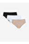 Lace Detailed Bikini Panties 3-Pack
