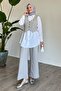Vest Three-Piece Suit Gray - 4