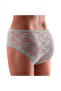 2 Pack Lace Cotton Women's Panties, Water Green - 3