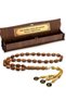 Wooden Boxed Gift Letter Tasseled 7x11mm Kuka Rosary