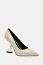 The Laterr High Heel Women's Cream Heeled Shoes - 4